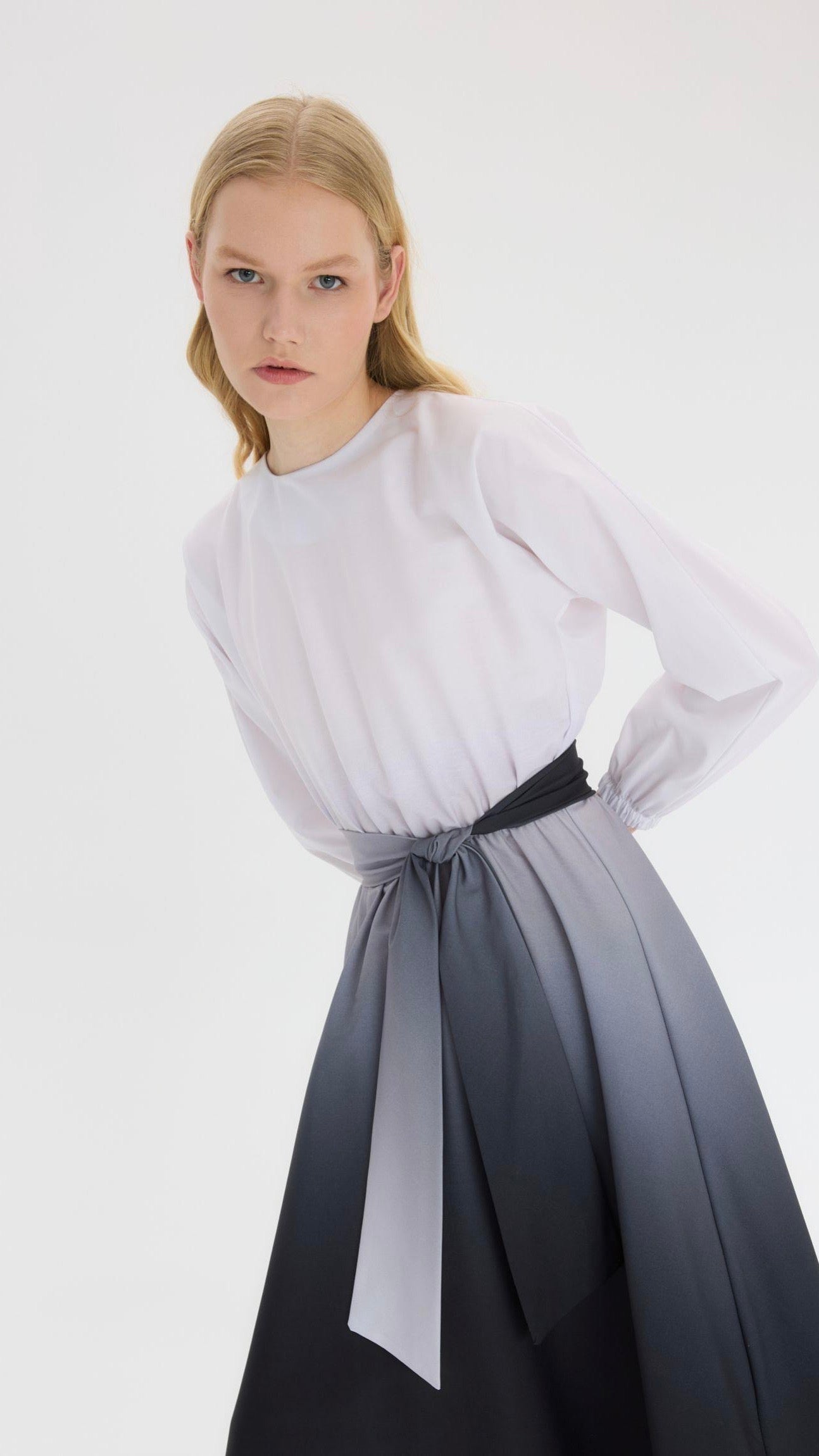 Black Ombre Dress – Elegant Final Sale - Acadia House