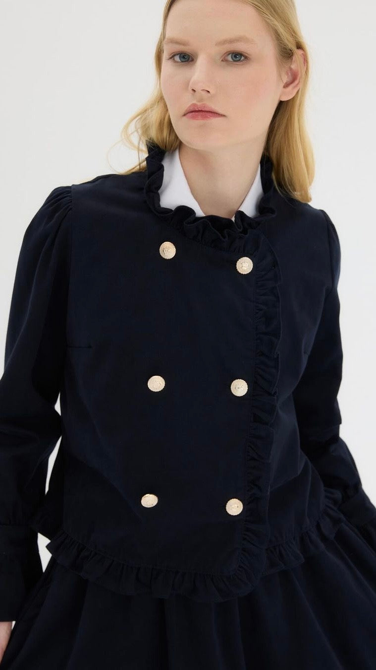 Chic Black Skirt Suit Set – Final Sale - Acadia House