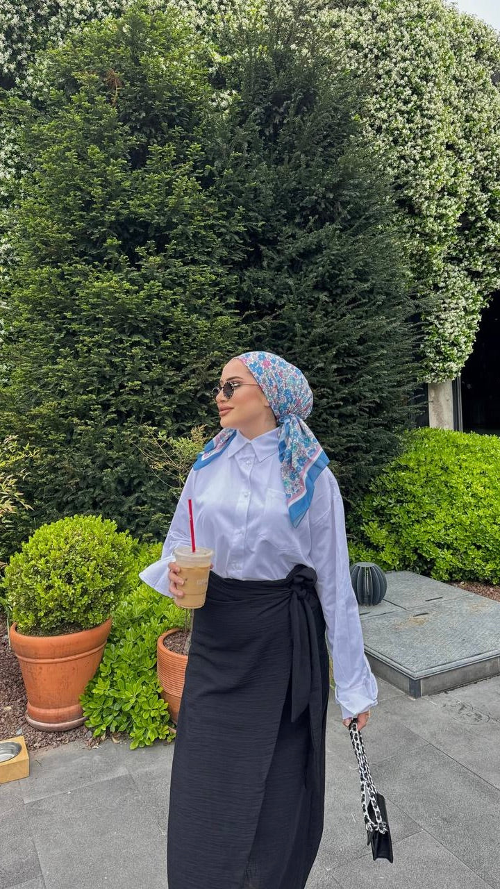 Linen Wrap Skirt for Women – Final Sale - Acadia House