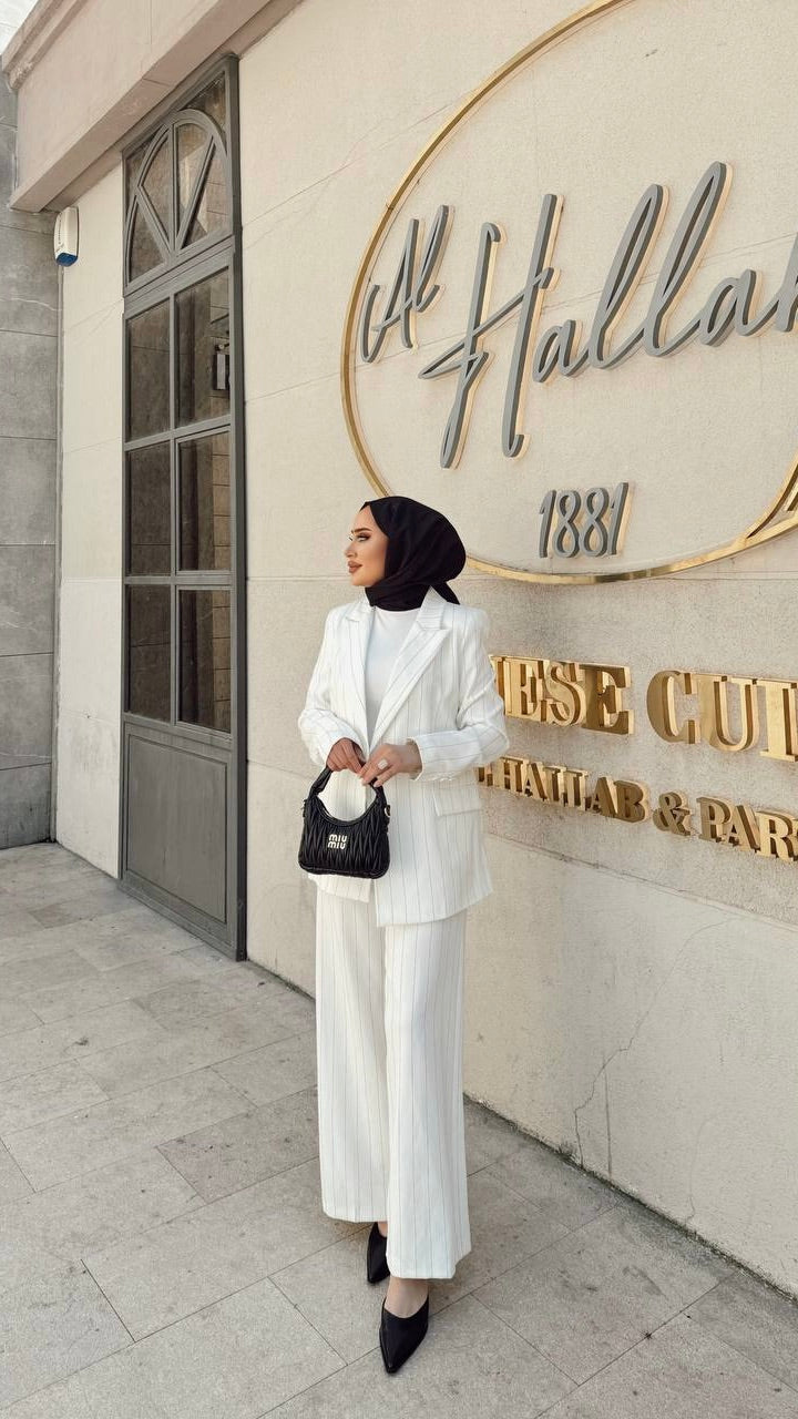 Elegant Blazer & Trouser Suit Set – Final Sale - Acadia House