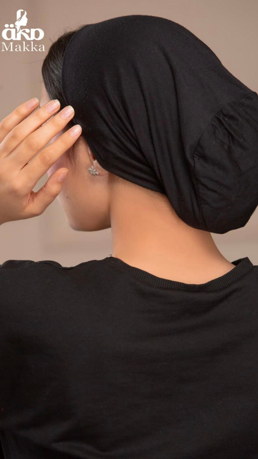 Undercap Black - Seamless & Breathable Design - Acadia House