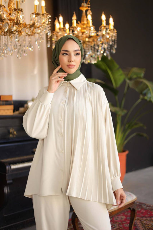 Tala Beige Co-Ord Set - Clearance Sale - Acadia House