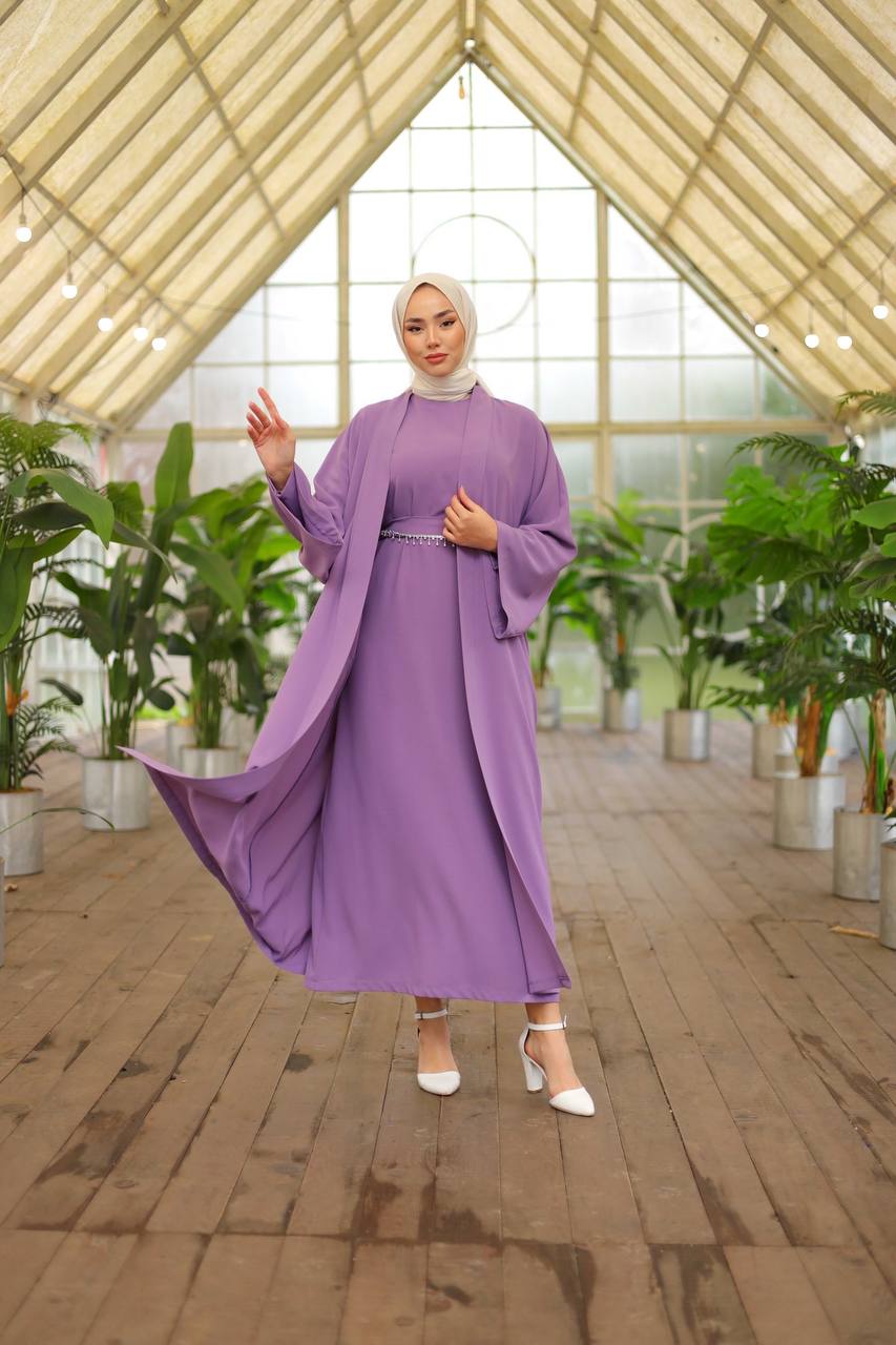 Zahra Dress -Lilac