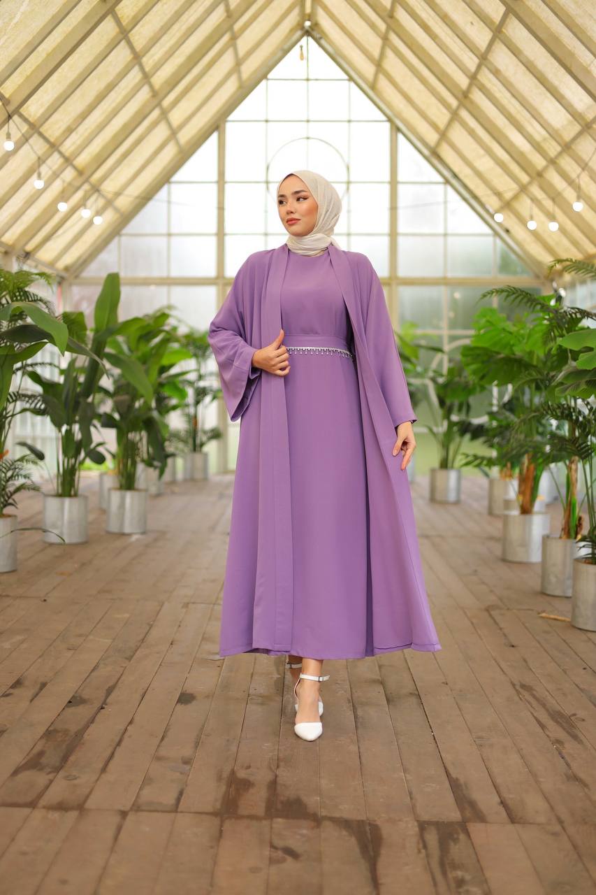 Zahra Dress -Lilac