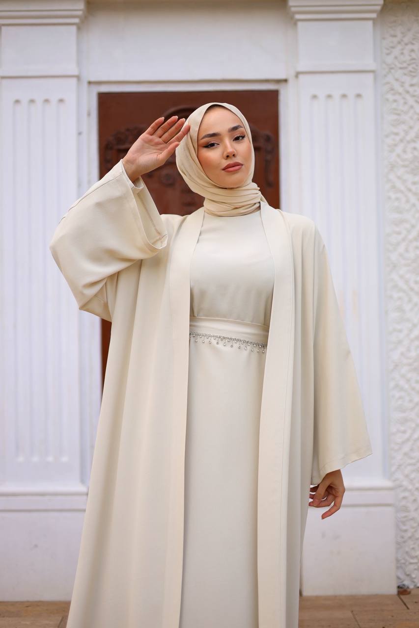 Zahra Dress -Beige