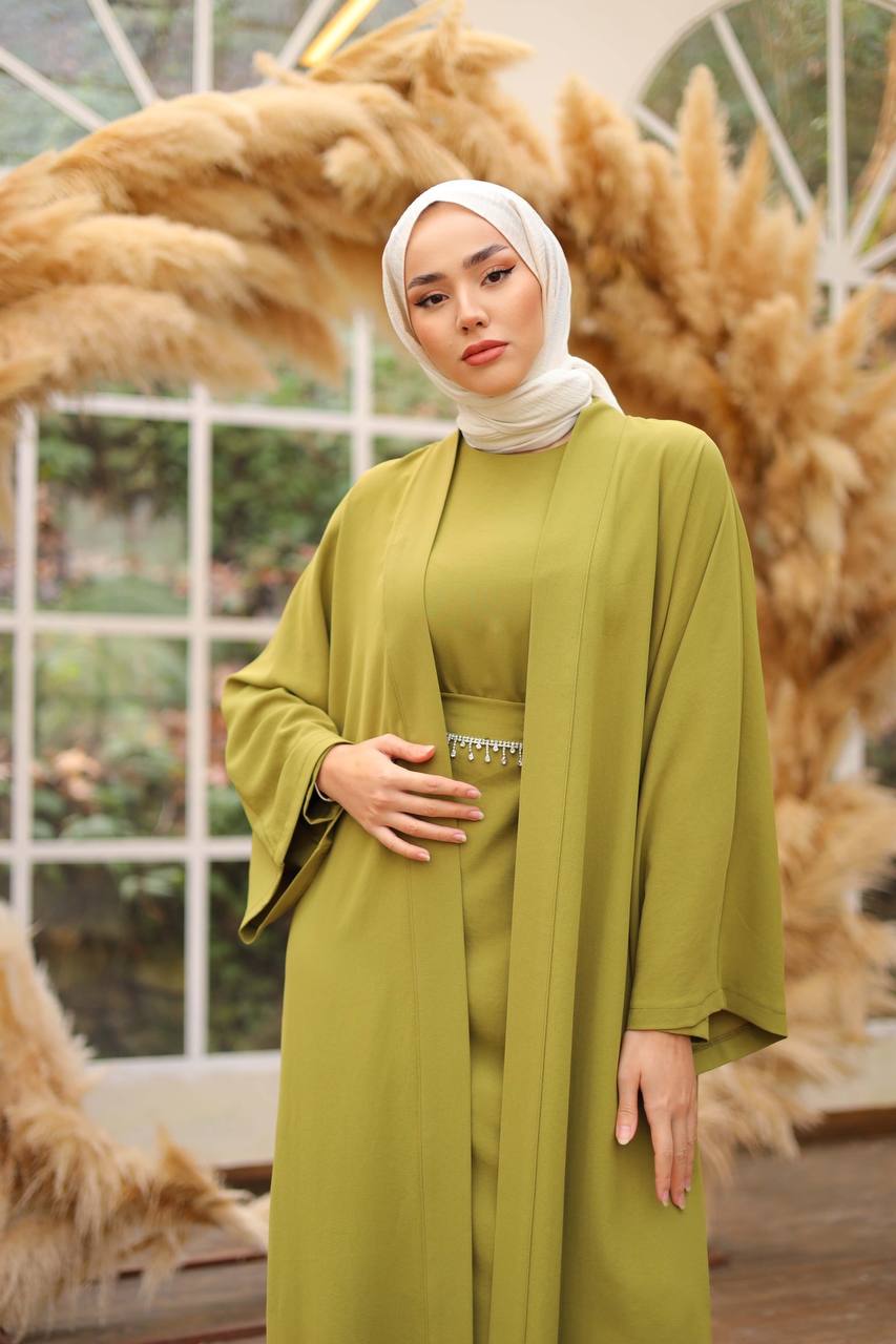 Zahra Dress -Olive