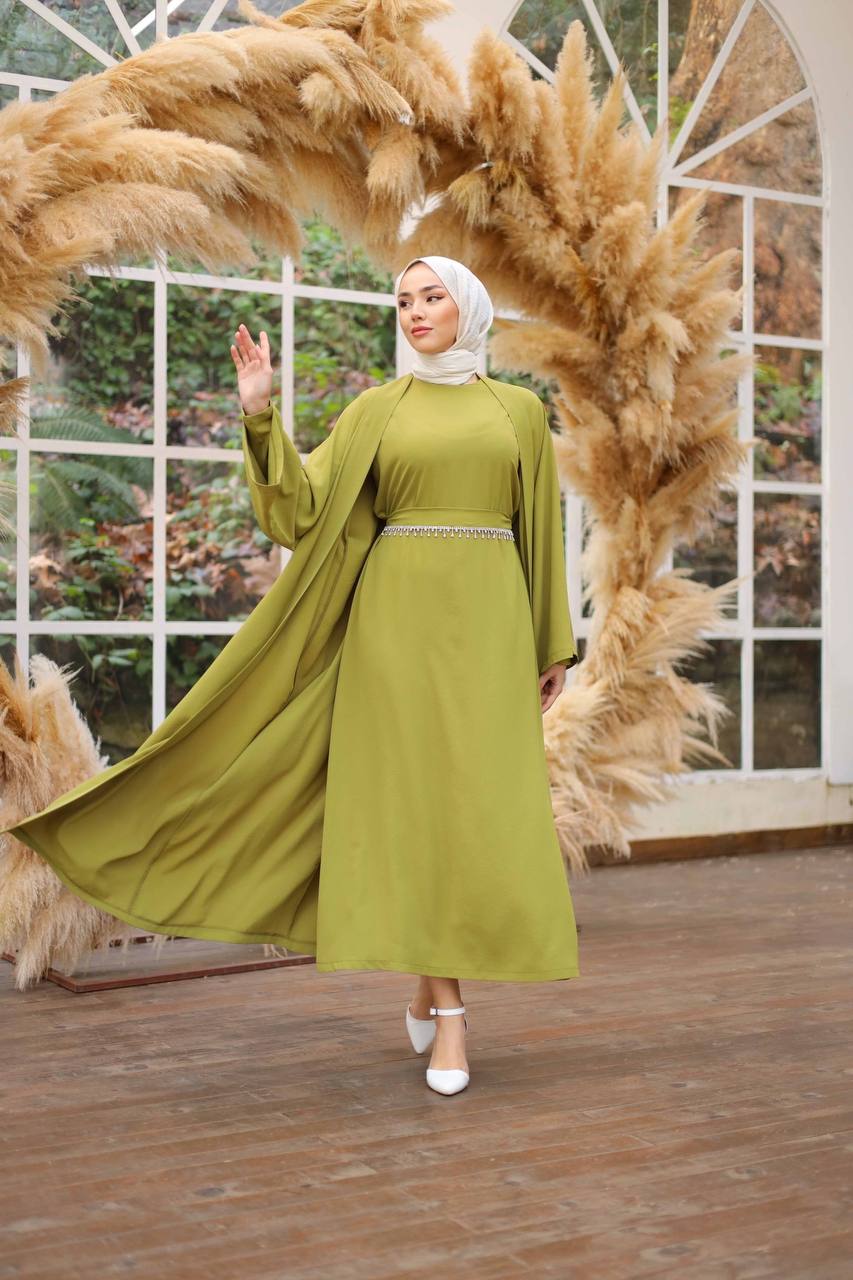 Zahra Dress -Olive