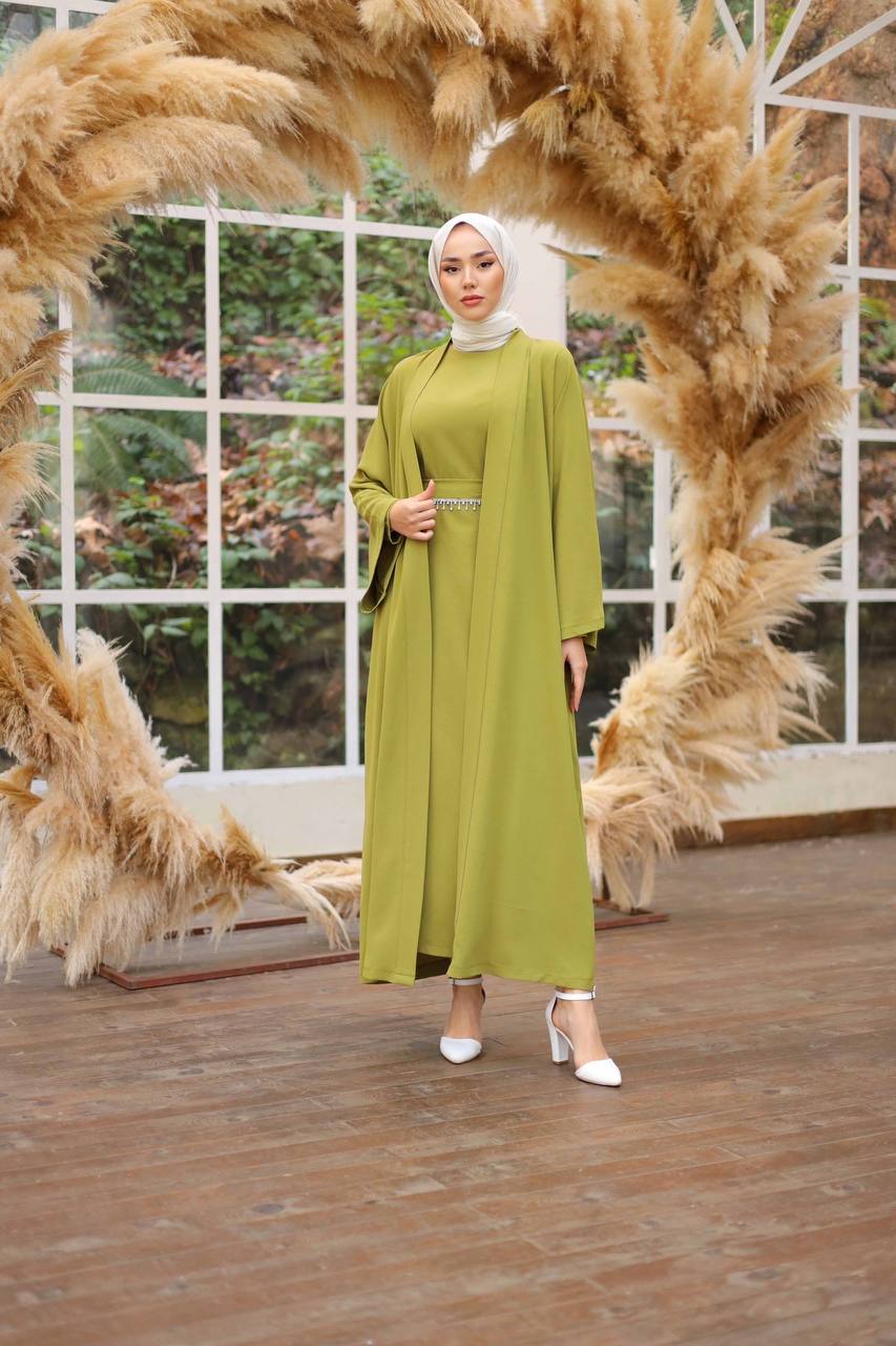 Zahra Dress -Olive