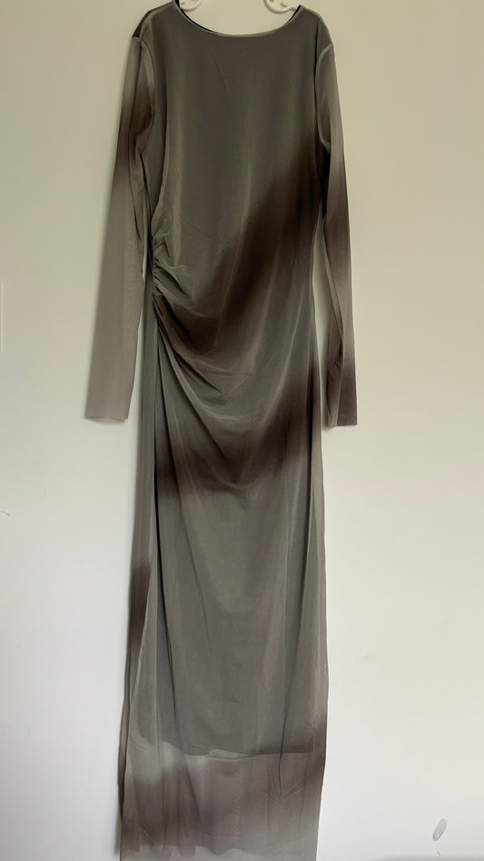 Midnight Silver Bodycon Dress